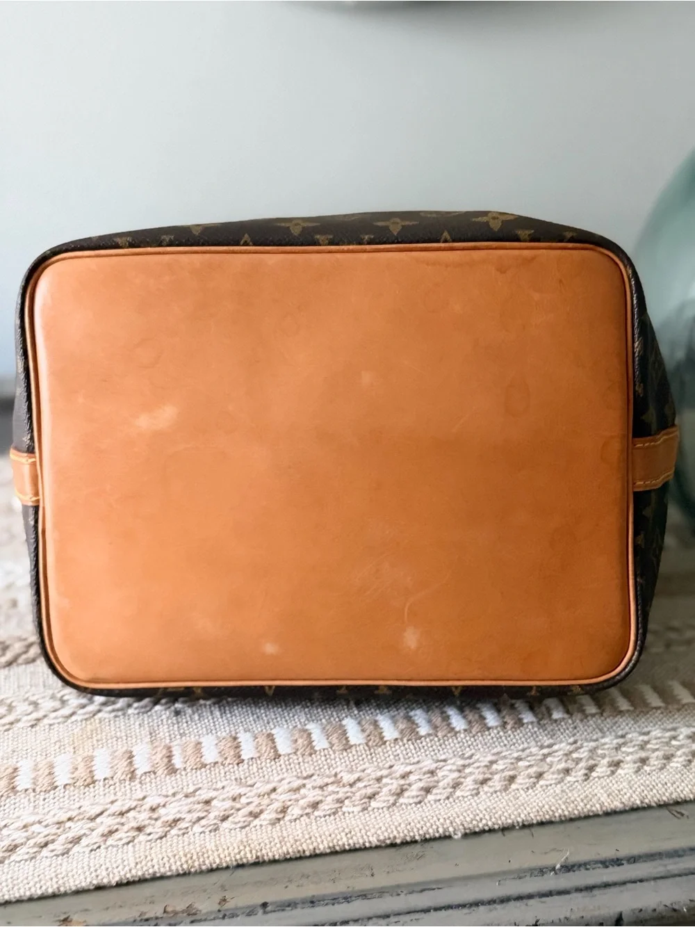 Louis Vuitton Petite Noe Vintage  Monogram Drawstring Bucket Bag